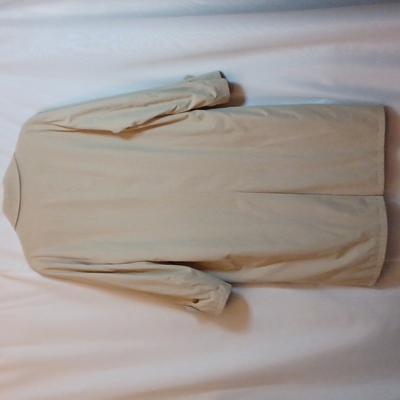 BROOKS 346 Tan Color Men's Trench Coat. Size 44R - Picture 10 of 16